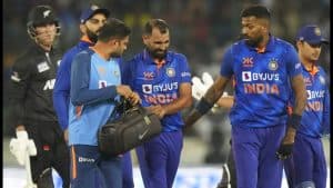 Shami Out Injury Middle Match