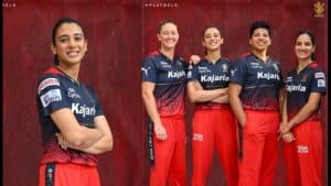 RCB Unveils Women's Team Jersey