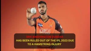 Washington Sundar Ruled Out IPL