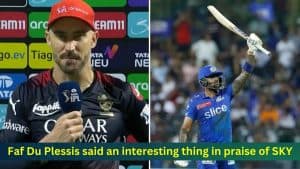 RCB captain Faf Du Plessis said an interesting thing in praise of SKY
