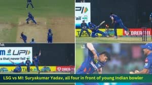 LSG vs MI: Suryakumar Yadav, all four in front of young Indian bowler, achieved this feat