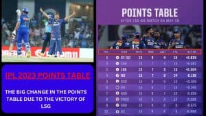 IPL Points Table Big Change