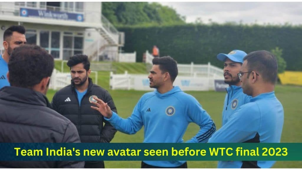 Team India's new version seen before WTC final, preparations started against Australia