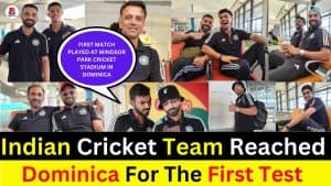 IND Team Reached Dominica