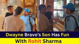 Bravo's Son Fun With Rohit