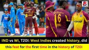 INDvsWI, T20I: West Indies created history, did this feat for the first time in the history of T20I