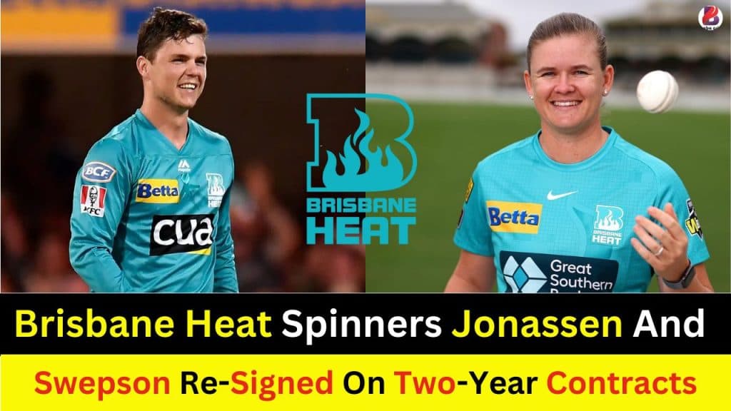 Jonassen Swepson Re-Signed Brisbane Heat