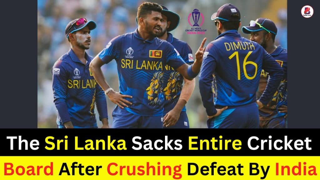 Sri Lanka Sacks Entire Board